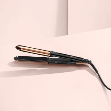 Babyliss Straight & Curl Glätteisen Pure Metal, Rosegold, 5 Stufen