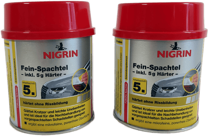 Nigrin Fein Spachtel 74950 250g, 2 Stück