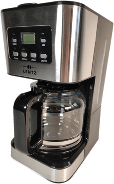 Lentz Kaffeemaschine, 1,5L, Timerfunktion, wiederverwendbarer Filter