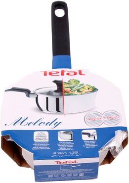 Tefal Melody A73822 Edelstahl Kochtopf Suppentopf 1,35 Liter °16cm