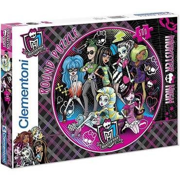 Monster High Puzzle rund 500 Teile - Cementoni 30313