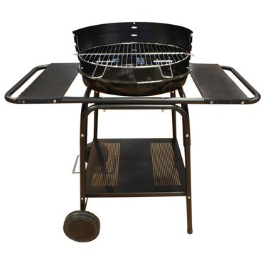 Grillwagen Grill Rock n Roll mit Ablagen Grillfläche 48 cm