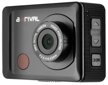 a-rival Action Cam 'aQtion Cam RC' AQN6R - Full HD Kamera mit Fernbedienung, 5 Megapixel, 2 Zoll TFT, USB 2.0, Mikrofon, wasserd