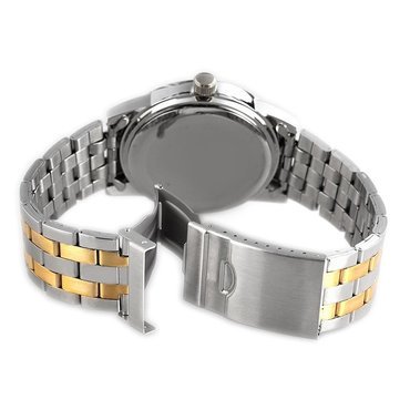 Excellanc Herren Armbanduhr XL Analog Quarz Edelstahl 280913000004