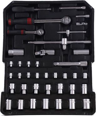 Werkzeugkoffer 260tlg / Werkzeugset / Universal Werkzeugkasten / Ratschen, Schraubendreher, Kombischlüssel, Bits, Stecknüsse, / 