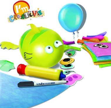 Lisciani 47697 - Crazy Balloons kreatives Set, um Luftballons