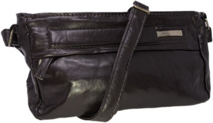 Dunkelbraune Handtasche aus der Alessandro Collection in Braun
