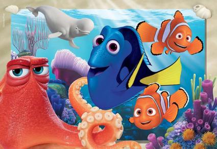 Finding Dory, Double Face Plus 60 (Kinderpuzzle)