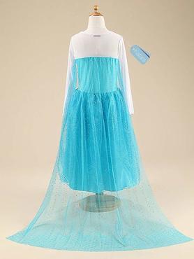 Katara 1099 - Frozen ELSA Eiskönigin Kleid Kostüm Verkleidung, Mädchen Kind, Fasching Karneval