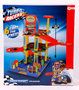 Super Garage. Zweistöckiges Playset, mit Aufzug. Tanksäule und Waschstrasse, incl. 6 Fahrzeuge 70cm