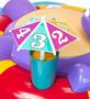 TOMY T72606EN Fizzy Dizzy Hippo-Spiel