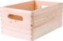 Holzkiste Stapelbox aus Kiefer 30x20x14cm