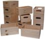 Holzkiste Stapelbox aus Kiefer 30x20x14cm