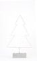 X-MAS Art Collection LED Stern oder Tannenbaum im Edel-Design 40 cm 15 LEDs auf Betonfuß