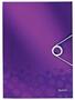 LEITZ Wow Eckspannermappe PP A4 Farbe: Violett metallic