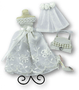 Hochzeitsaufkleber als 3D-Aufkleber Braut und Bräutigam