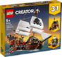 LEGO® 31109 Creator 3-in-1-Spielzeug „Piratenschiff“