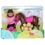 Simba 105737464 - Evi Pony Dunkel Braun