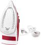 Russell Hobbs 23991-56 Dampfbügeleisen Supreme Steam Ultra, 2600 Watt, Keramik-Bügelsohle, Extra-Dampfstoß von 155 g/min, rot/we