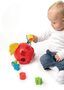 Playgro Steck- und Sortierspiel Elefant, Mit 6 Steckförmchen, BPA-frei, Ab 12 Monate, Elephant Shape Sorter, Rot/Bunt, 40170