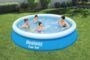 BESTWAY Fast Set Pool Set 366x76 cm, mit Filterpumpe