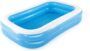 Bestway 54006 Family, Pool rechteckig für Kinder, leicht aufbaubar, blau, 262x175x51 cm, Color