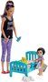 Barbie GHV88 - Skipper Babysitters Inc. Schlafenszeit Spielset mit Skipper-Puppe, Kleinkind und Zubehör, Spielzeug ab 3 Jahren