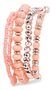 Elastisches Irina Armband in Orange