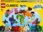 LEGO® 11015 Classic Einmal um die Welt Steine, Spielzeug für Kleinkinder ab 4 Jahre mit Bausteinen und bau baren Tieren