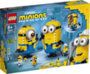 Lego 75551 Minions Minions-Figuren Bauset mit Versteck, Spielzeug für Kinder ab 8 Jahre mit Figuren: Stuart, Kevin & Bob