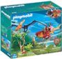 PLAYMOBIL Dinos 9430 Helikopter mit Flugsaurier, Ab 4 Jahren