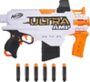 NERF Ultra Amp motorisierter Blaster, 6-Dart Clip-Magazin, 6 Ultra Darts, Ultra Darts kompatibel