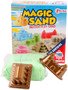 Magic Sand IndoorPlay Sand Kinetischen Sand grün 1000 gr & 2 Formen