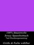 Leonado Vicenti Jersey Spannbettlaken 90/100 X 200 cm violett Spannbetttücher
