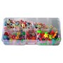 Loom Mixed Beads and S clips 30 Figuren, 35 Clips, 35 Perlen und 100 Buchstaben