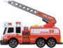 Dickie Toys 203308358 - Action Series Fire Brigade, Feuerwehrauto inklusive Batterien, 36 cm