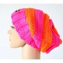 Neonfarbige oversize Strickbeanies für Sie und Ihn