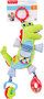 Mattel Fisher-Price DYF89 - Kleines Spiel-Krokodil, Rasseln/Beissringe