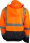 Workwear Warn- und Wetterschutzjacke, Style U-W 19, Farbe:leuchtorange-marine