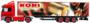Dickie-Spielzeug 203747000 - Sattelschlepper, Actros Transporter
