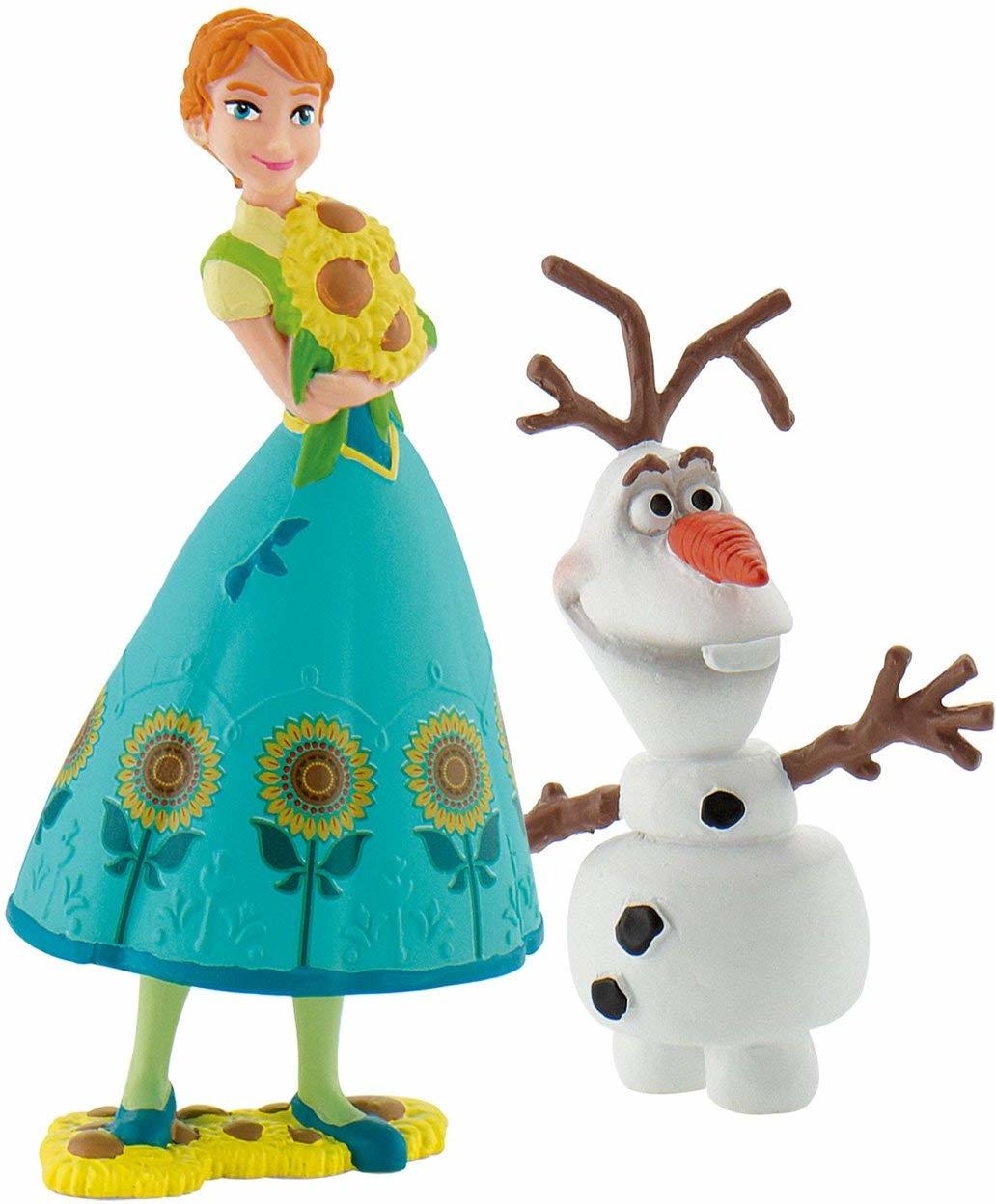 Bullyland 12088 Disney Frozen Spielligurenset, Anna und Olal