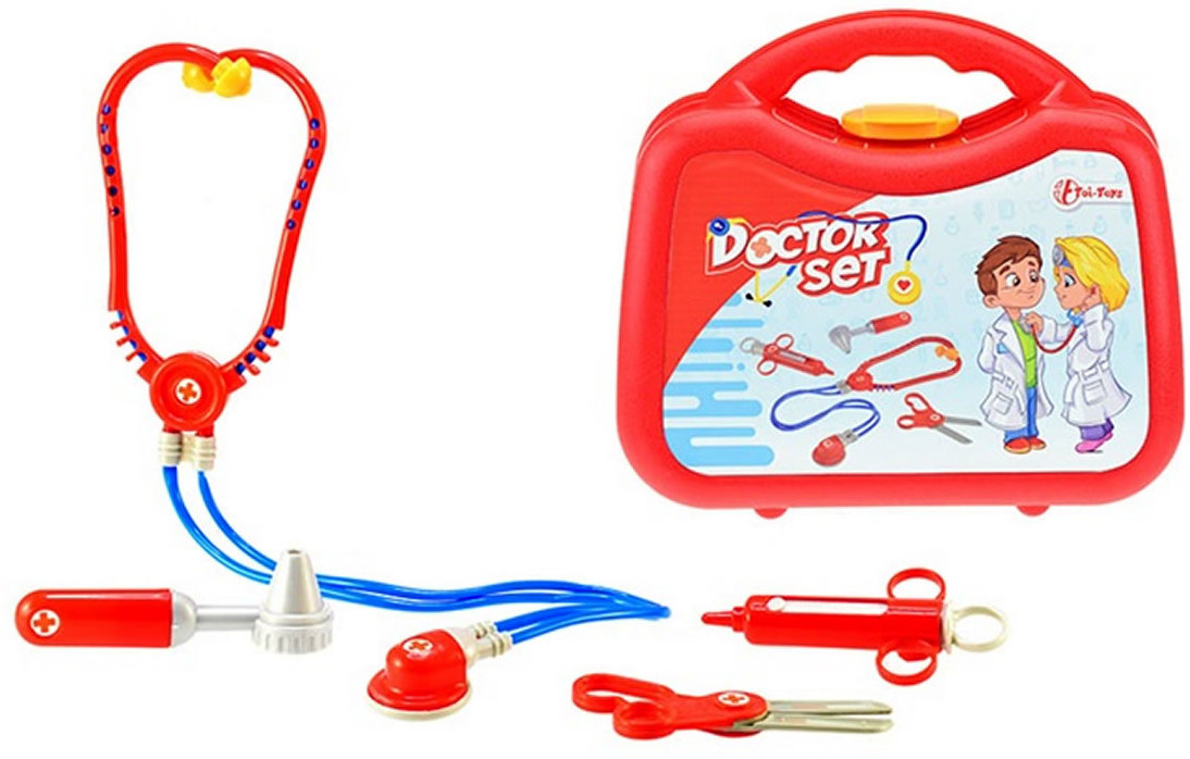 Arztkoffer Set Doktor Spielzeug Arzt Spielset für Kinder Arztköfferchen Set Doktorkoffer Spielzeug