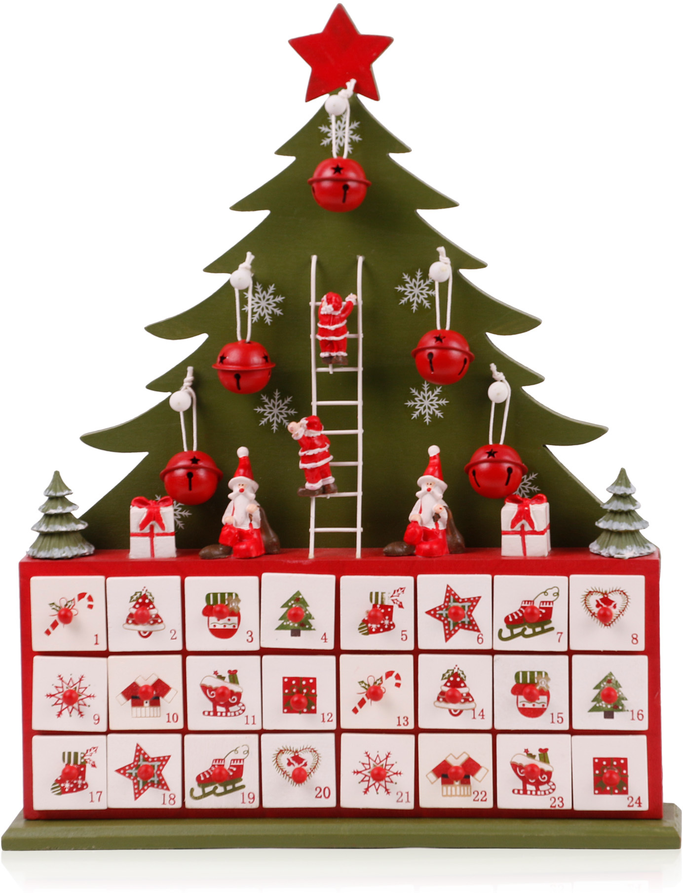 Adventskalender ungefüllt / Design: Weihnachtsbaum