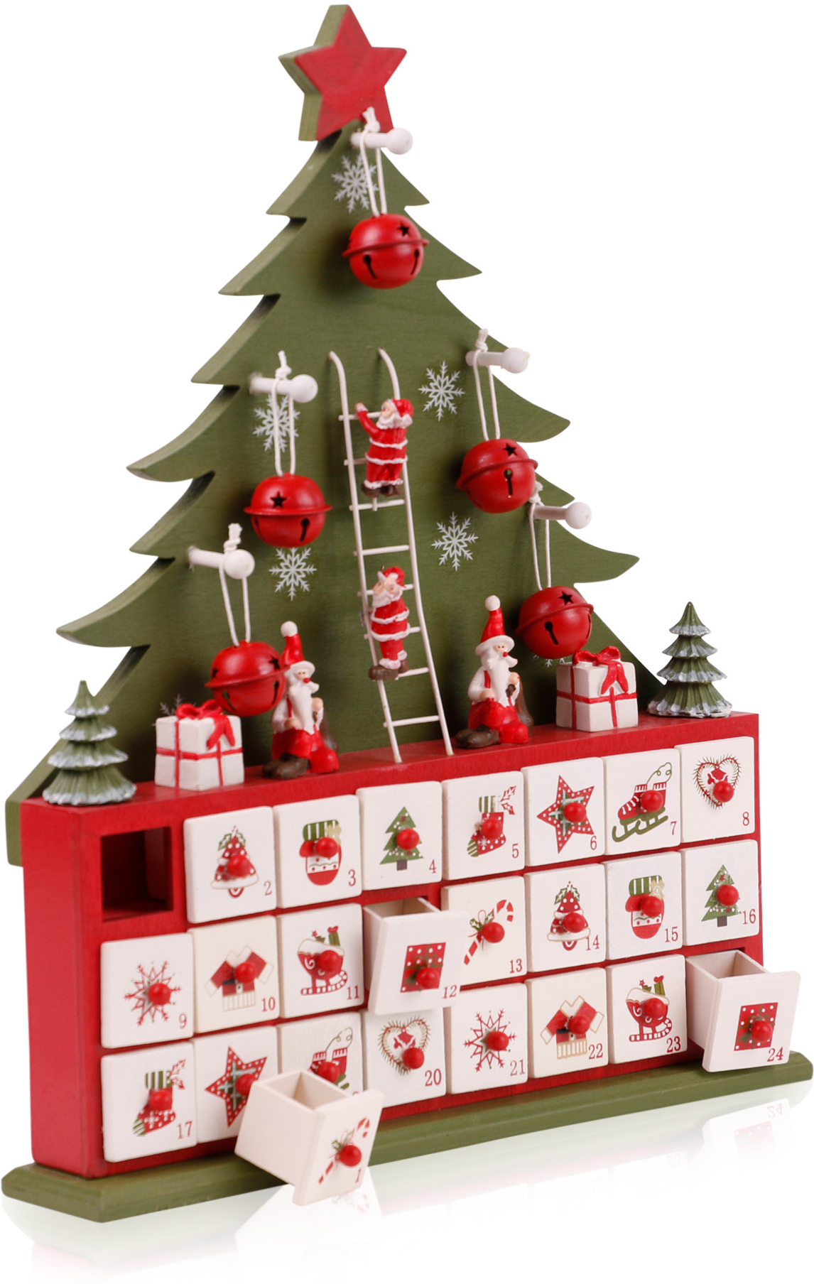 Adventskalender ungefüllt / Design: Weihnachtsbaum