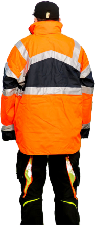 Seyn Workfasion 3 in 1 Arbeitswetterjacke Wasserdicht mit herausnehmbaren Plarfleece, Grösse XXL