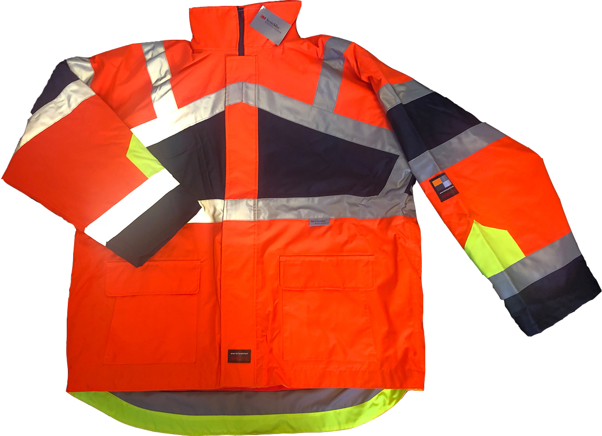 Seyn Workfasion 3 in 1 Arbeitswetterjacke Wasserdicht mit herausnehmbaren Plarfleece, Grösse XXL