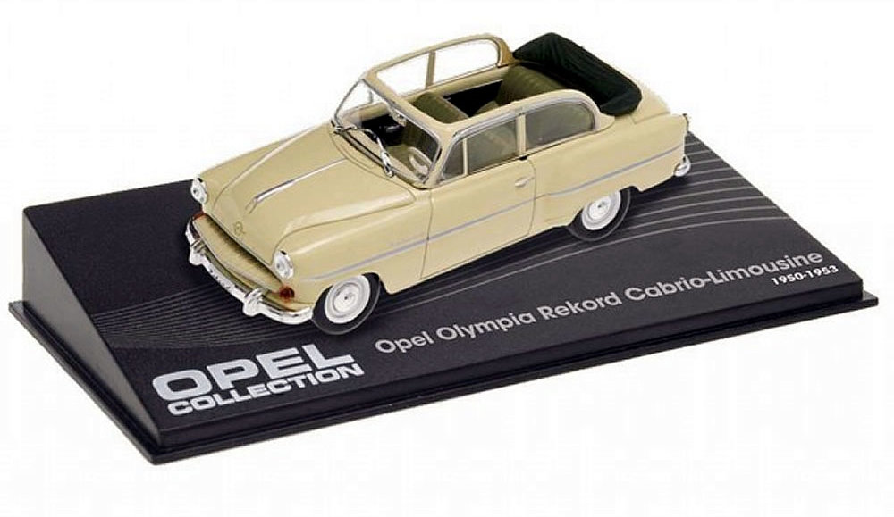 Opel Olympia Rekord Cabrio Limousine Beige 1954-1956