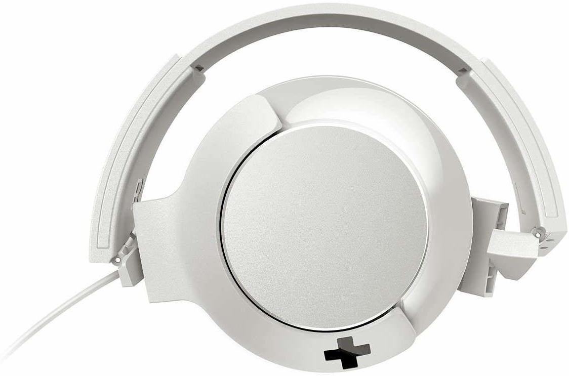 Philips SHL3175WT BASS+ Over-Ear Kopfhörer (mit Mikrofon, Fernbedienung, satter Bass, Freisprechfunktion) weiß