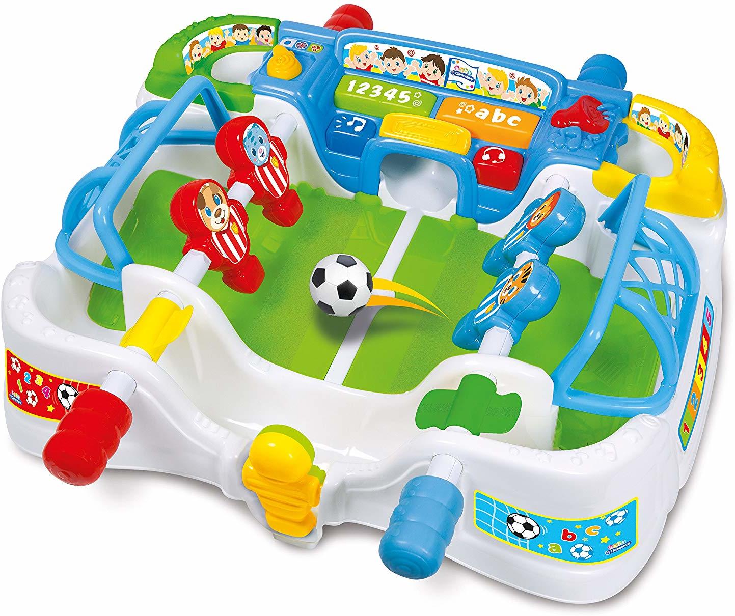 Clementoni 59003.2-Baby-Tischfußballspiel, bunt