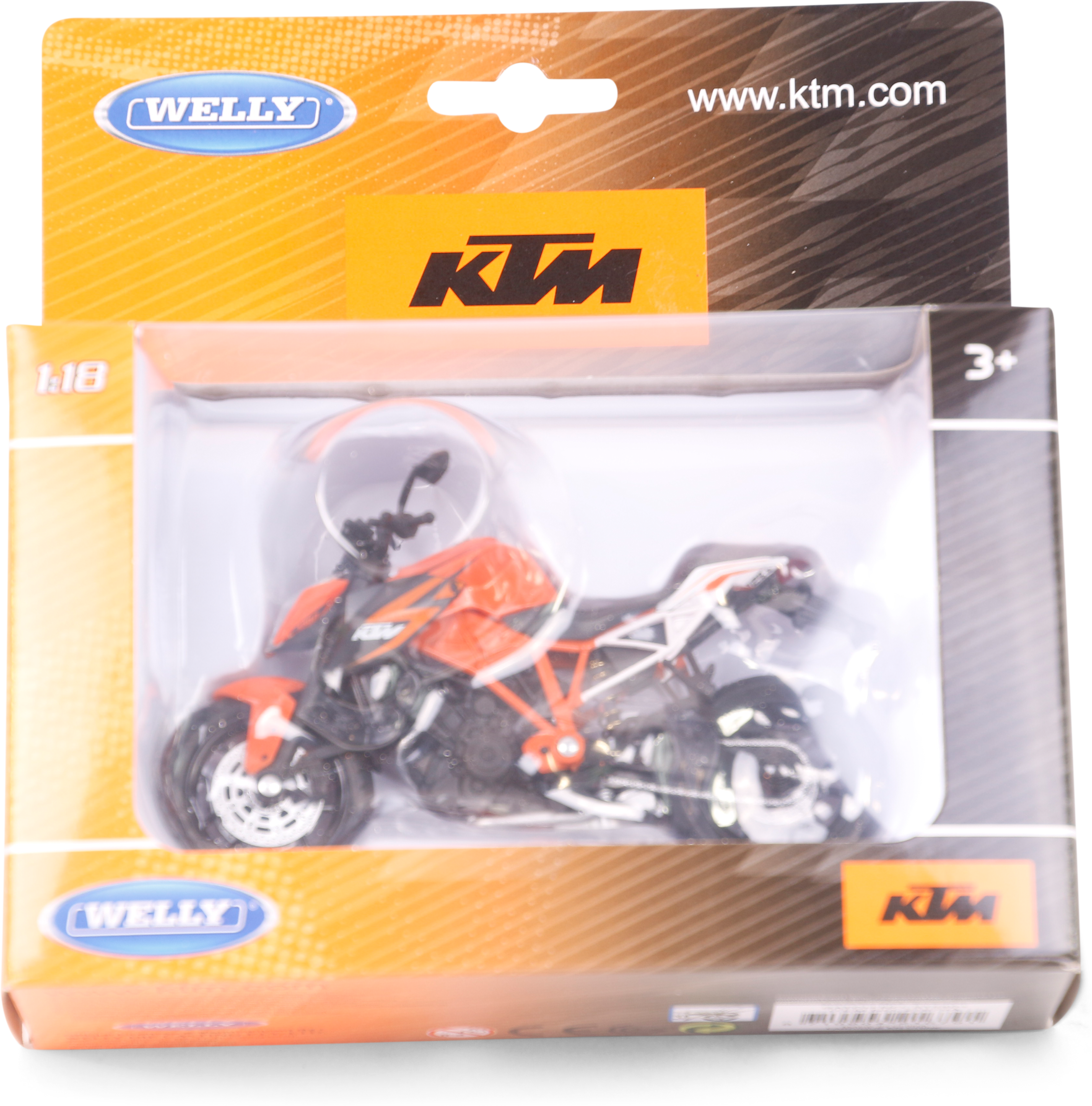 WELLY 1:18 KTM 1290 Super Duke R orange